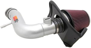 Ford Edge Performance Air Intake - K&N Engineering - Cold Air - Silver - `07-`10